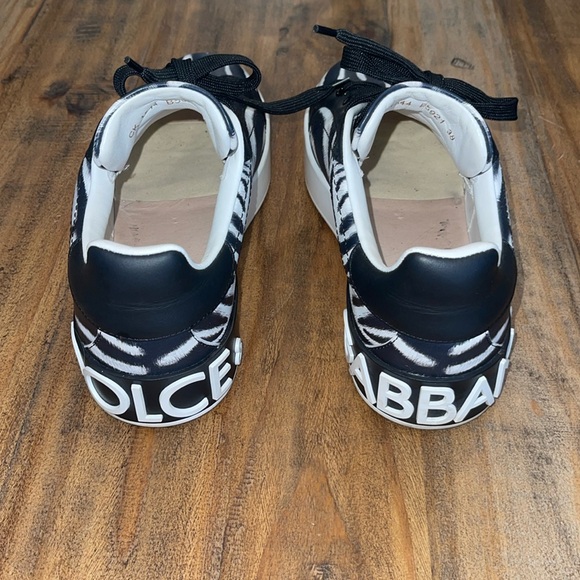 DOLCE & GABBANA ZEBRA PRINT SNEAKERS - Picture 2 of 5